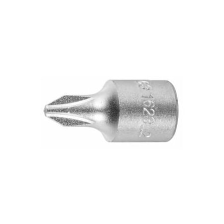 Holex Phillips Bit Socket, 1/4 inch Dr, No. 2, 631623 2 631623 2